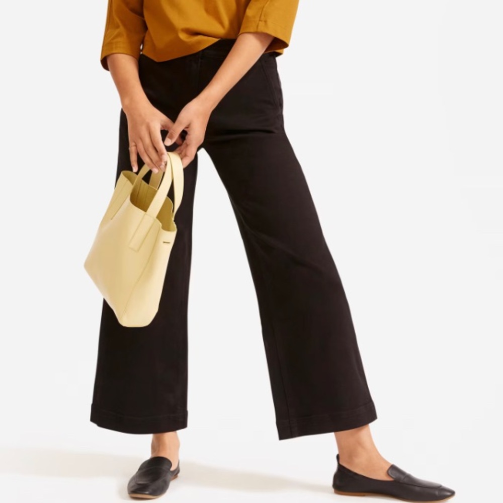 Everlane Wide Leg Crop Size 6